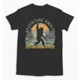 Adventure Awaits Bigfoot Teacher Kindergarten Back To School Unisex T-Shirt, trending gift