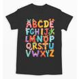 Alphabet A-Z ABC Kids Back To School Pre K Teachers Unisex T-Shirt, trending gift Alphabet A-Z ABC Kids Back To School Pre K Teachers Unisex T-Shirt, trending gift