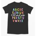 Alphabet ABC Elemeno Teacher Student Back To School Unisex T-Shirt, trending gift