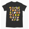 Alphabet Turkey Thanksgiving Costume Preschool Teacher Men Women Unisex T-Shirt, trending gift