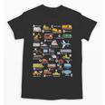 Alphabet Vehicles ABCs Learning Teachers Kids Boys Girls Unisex T-Shirt, trending gift Alphabet Vehicles ABCs Learning Teachers Kids Boys Girls Unisex T-Shirt, trending gift