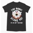 Art Teacher Halloween Donut Lover Costume Kawaii Monster Unisex T-Shirt, trending gift