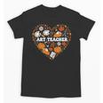 Art Teacher Heart Autumn Thanksgiving Kids Unisex T-Shirt, trending gift Art Teacher Heart Autumn Thanksgiving Kids Unisex T-Shirt, trending gift