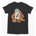 Art Teacher Painting Brushes Retro Pumpkin Ghost Artist Unisex T-Shirt, trending gift Art Teacher Painting Brushes Retro Pumpkin Ghost Artist Unisex T-Shirt, trending gift