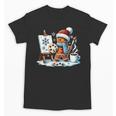 Artist Gingerbread Painter Art Teacher Student Christmas Unisex T-Shirt, trending gift