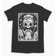 Artist Tarot Card Skeleton Painter Art Teacher Witchy Unisex T-Shirt, trending gift