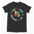 Autism Awareness Teacher Shirt Teach Accept Understand Love Unisex T-Shirt, trending gift Autism Awareness Teacher Shirt Teach Accept Understand Love Unisex T-Shirt, trending gift