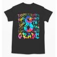 Back To School Eighth 8th Grade Tie Dye Typography Teacher Unisex T-Shirt, trending gift