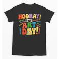 Back To School Hooray It's Art Day Art Teacher Artist Unisex T-Shirt, trending gift Back To School Hooray It's Art Day Art Teacher Artist Unisex T-Shirt, trending gift