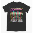 Back To School Retro Technology Is My Jam 80's Teacher Unisex T-Shirt, trending gift Back To School Retro Technology Is My Jam 80's Teacher Unisex T-Shirt, trending gift
