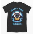 Batty About Books Lover Teacher Librarian Bookish Halloween For Men Women Kids Unisex T-Shirt, trending gift Batty About Books Lover Teacher Librarian Bookish Halloween For Men Women Kids Unisex T-Shirt, trending gift