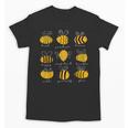 Bee Kind Positive Brave Happy Confident Humble Teacher Unisex T-Shirt, trending gift Bee Kind Positive Brave Happy Confident Humble Teacher Unisex T-Shirt, trending gift