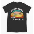 I Like Big Book Cant Lie Nerd School Librarian Teacher For Men Women Kids Unisex T-Shirt, trending gift I Like Big Book Cant Lie Nerd School Librarian Teacher For Men Women Kids Unisex T-Shirt, trending gift
