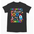 I Blasted Through 100 Days Of School 100th Day Teacher Kids Unisex T-Shirt, trending gift
