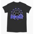 Blue Bobcats School Spirit Coquette Bow Mascot Teacher Unisex T-Shirt, trending gift