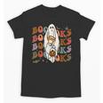 Booooks Ghost Halloween Groovy Vintage Teacher Book Reading Unisex T-Shirt, Groovy Teacher Gifts, trending gift Booooks Ghost Halloween Groovy Vintage Teacher Book Reading Unisex T-Shirt, Groovy Teacher Gifts, trending gift
