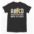 Boys Girls Teachers Rock Back To School ABCD Back In Class Unisex T-Shirt, trending gift Boys Girls Teachers Rock Back To School ABCD Back In Class Unisex T-Shirt, trending gift