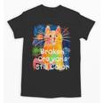 Broken Crayons Still Color Cat Teacher Unisex T-Shirt, trending gift Broken Crayons Still Color Cat Teacher Unisex T-Shirt, trending gift