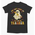 You Can't Scare Me I'm A Math Teacher Halloween Ghost Groovy Unisex T-Shirt, Groovy Teacher Gifts, trending gift You Can't Scare Me I'm A Math Teacher Halloween Ghost Groovy Unisex T-Shirt, Groovy Teacher Gifts, trending gift