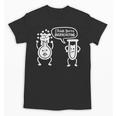 Chemistry Science Teacher I Think You'Re Overreacting Men Women Girls Kids Unisex T-Shirt, Science Teacher Gifts, trending gift