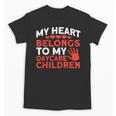 Childcare My Heart Belongs To Children Daycare Teacher Men Women Unisex T-Shirt, trending gift