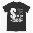 Christian Teacher S Is For Sunday School Essentials Unisex T-Shirt, trending gift