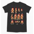 Christmas Math Teacher Equation Gingerbread With Santa Hat Men Women Unisex T-Shirt, trending gift