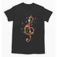 Christmas Musical Note Music Lover Teacher Sing Carols Jesus Unisex T-Shirt, trending gift