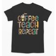 Coffee Teach Repeat Leopard Print Back To School Teachers Unisex T-Shirt, trending gift Coffee Teach Repeat Leopard Print Back To School Teachers Unisex T-Shirt, trending gift