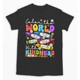 Color The World With Kindness Crayon Positivity Teacher Unisex T-Shirt, trending gift