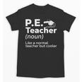 Cool PE Teacher Art For Men Women Physical Education Teacher Unisex T-Shirt, Pe Teacher Gifts, trending gift