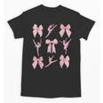 Coquette Bow Ballet Dance Teacher Coquette Women Dancing Unisex T-Shirt, trending gift Coquette Bow Ballet Dance Teacher Coquette Women Dancing Unisex T-Shirt, trending gift