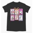 Coquette Bow Spooky Teacher Ghost Halloween Trick Or Teach Unisex T-Shirt, trending gift