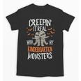 Creepin It Real Kindergarten Monsters Halloween Teacher Unisex T-Shirt, trending gift Creepin It Real Kindergarten Monsters Halloween Teacher Unisex T-Shirt, trending gift