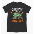 Creepin It Real Monster School Teacher Principal Halloween Unisex T-Shirt, trending gift Creepin It Real Monster School Teacher Principal Halloween Unisex T-Shirt, trending gift