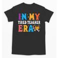 Cute Coffee Glass Face Happy Day In My Tired Teacher ERA For Men Women Unisex T-Shirt, trending gift