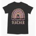 Cute Daycare Teacher Rainbow Leopard Print Childcare Worker Unisex T-Shirt, trending gift Cute Daycare Teacher Rainbow Leopard Print Childcare Worker Unisex T-Shirt, trending gift