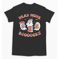 Cute Ghost Book Read More Books Teachers Halloween Unisex T-Shirt, trending gift Cute Ghost Book Read More Books Teachers Halloween Unisex T-Shirt, trending gift