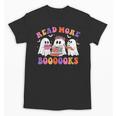 Cute Ghost Read More Books Lover Teacher Halloween Costume Unisex T-Shirt, trending gift