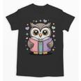 Cute Reading Owl Book Lover Teacher Librarian Bookworm Unisex T-Shirt, trending gift Cute Reading Owl Book Lover Teacher Librarian Bookworm Unisex T-Shirt, trending gift
