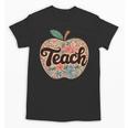 Cute Teacher With Apple Retro Teacher Kids Back To School Unisex T-Shirt, trending gift Cute Teacher With Apple Retro Teacher Kids Back To School Unisex T-Shirt, trending gift