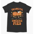 Cute Thanksgiving Teacher Thankful For My Sweetie Pies Mom Unisex T-Shirt, Couple Gifts, trending gift