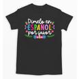Dimelo En EspañOl Maestra De EspañOl Spanish Teacher Unisex T-Shirt, trending gift Dimelo En EspañOl Maestra De EspañOl Spanish Teacher Unisex T-Shirt, trending gift
