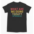 What Are We Doing Today PE Teacher Life Unisex T-Shirt, Pe Teacher Gifts, trending gift