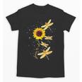 Dragonfly Sunflower Teacher Growth Mindset Choose To Shine Unisex T-Shirt, trending gift Dragonfly Sunflower Teacher Growth Mindset Choose To Shine Unisex T-Shirt, trending gift