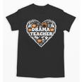Drama Teacher Heart Pumpkin Ghost Halloween Kids Unisex T-Shirt, trending gift