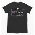 Dyslexia Awareness Therapist Reading Specialist Teacher Unisex T-Shirt, trending gift