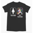 ELA Teacher Dabbing Unicorn Teacher Women Unisex T-Shirt, trending gift ELA Teacher Dabbing Unicorn Teacher Women Unisex T-Shirt, trending gift