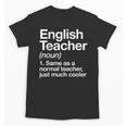 English Teacher Definition Back To School First Day Unisex T-Shirt, English Teacher Gifts, trending gift English Teacher Definition Back To School First Day Unisex T-Shirt, English Teacher Gifts, trending gift