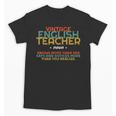 ENGLISH TEACHER Definition Vintage Tee T-Shirt Unisex T-Shirt, English Teacher Gifts, trending gift ENGLISH TEACHER Definition Vintage Tee T-Shirt Unisex T-Shirt, English Teacher Gifts, trending gift